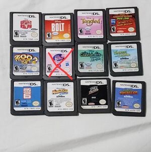Lot Of 11 Kids Nintendo DS Games